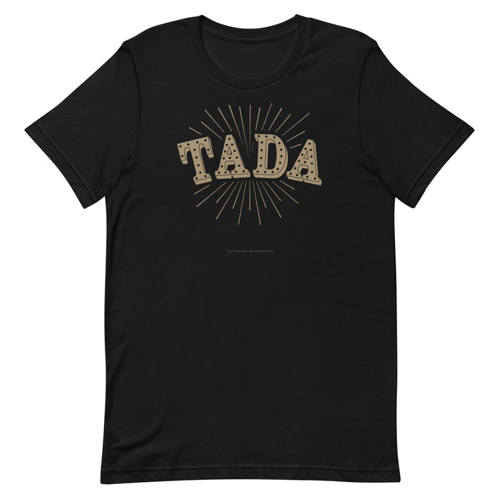 The Magicians Tada T-Shirt front view featuring graphic design