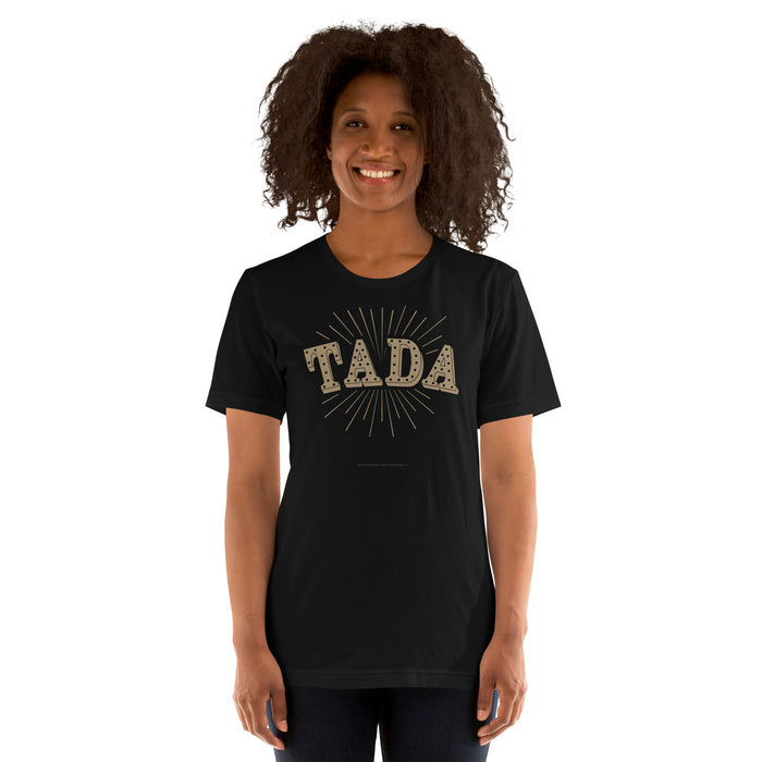 The Magicians Tada T-Shirt close-up of chest graphic