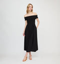 The Marguerite Nap Dress - Black