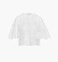 White Floral Broderie / XXXS