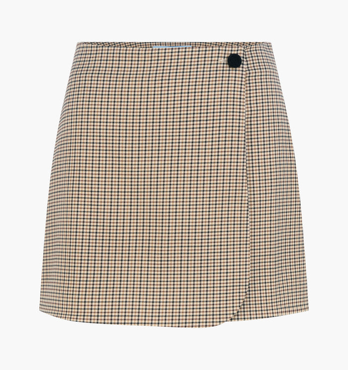 The Melody Skirt - Hertford Houndstooth