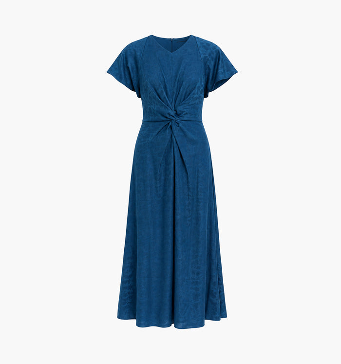 The Opal Dress - Peacock Paisley Vines