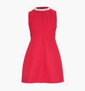 The Parker Dress in Cherry color: Cherry
