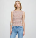The Phoebe Nap Top - Cognac Gingham