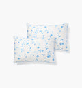 Botanical Pillowcase Set color:blue botanical