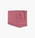 The Quilted Cosmetic Bag - Bramble Stripe Berry