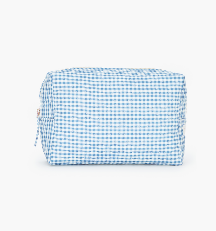 monogram: lagoon-gingham