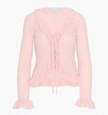 The Ray Top - Powder Pink Pointelle