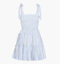 monogram: blue-petal-stripe