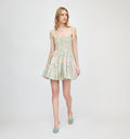 The Ribbon Charlotte Nap Dress - Sea Scroll