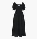 monogram: black-tonal-seersucker