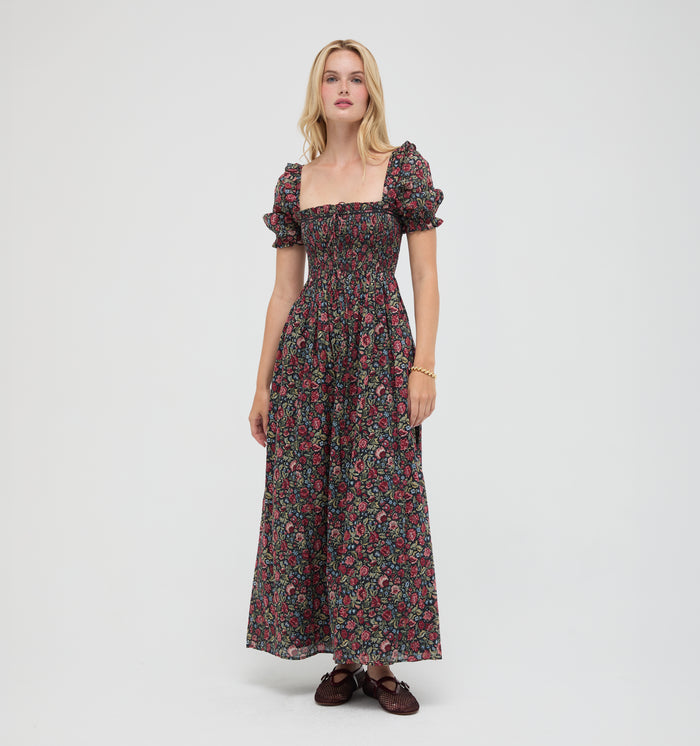 The Scarlett Nap Dress -  Jacobean Sprig