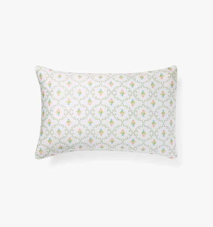 monogram:pastel-trellis
