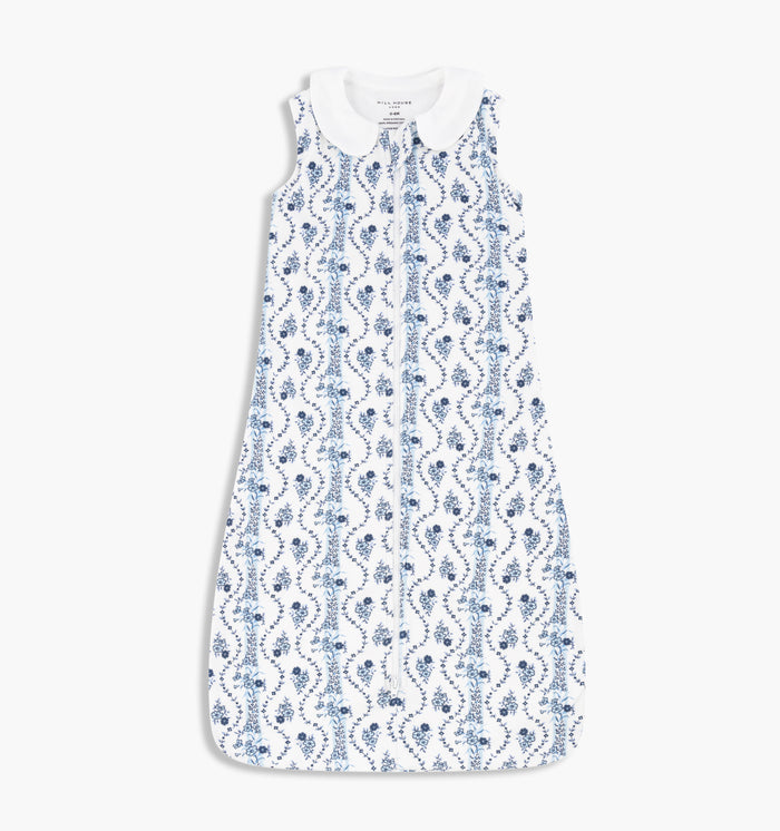 The Sleep Sack - Blue Vine Stripe