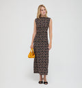 The Sloane Dress -  Duke Paisley Black
