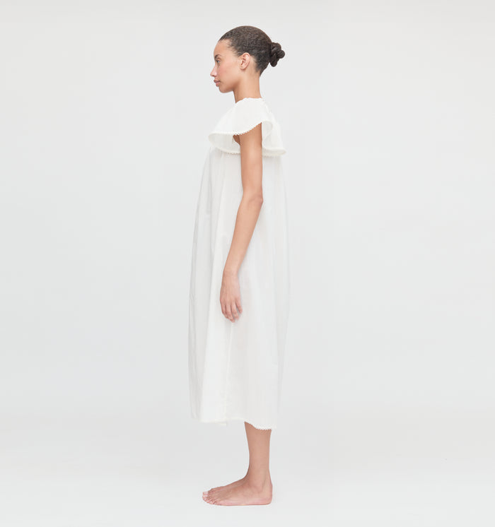 The Therese Nightgown - Soft Ivory