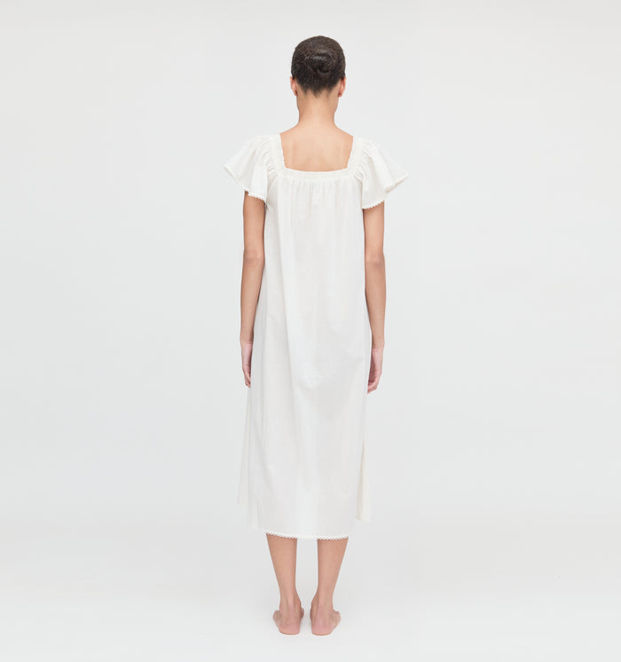 The Therese Nightgown - Soft Ivory