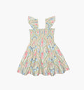 The Tiny Ellie Nap Dress - Sea Scroll