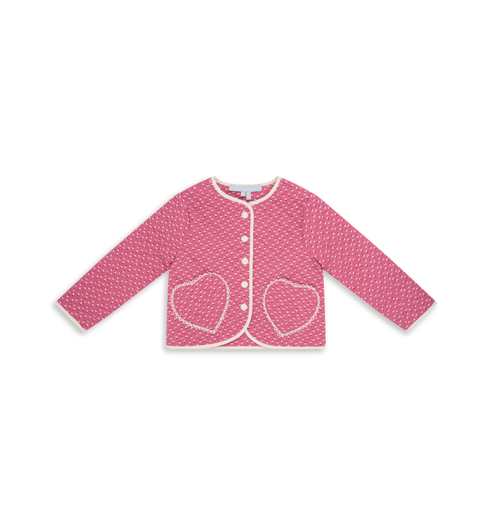 The Tiny McNally Jacket -  Poppy Half Drop Rose