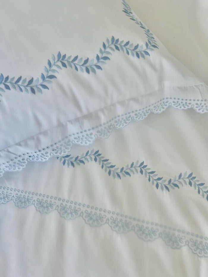 The Top Sheet - Powder Blue Sloane