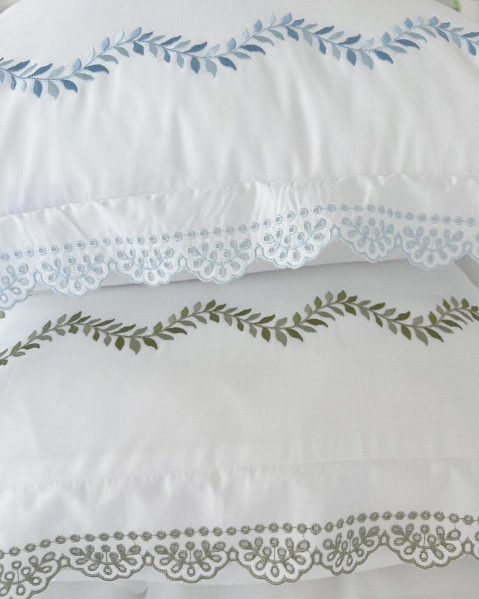 The Top Sheet - Powder Blue Sloane