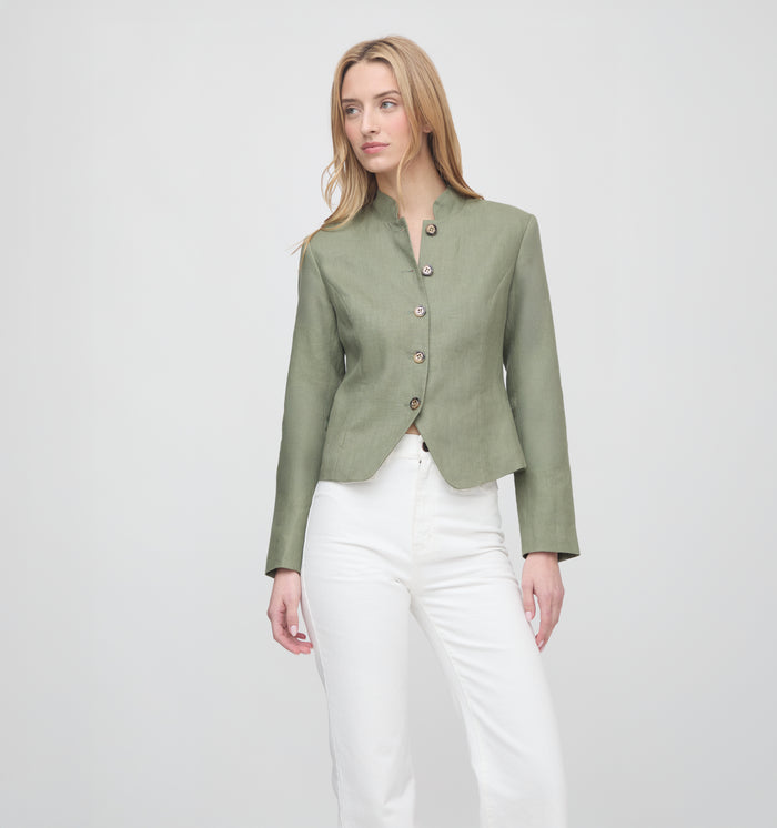 The Valerie Jacket - Olive