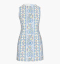 The Viola Dress - Blue Corsica Paisley