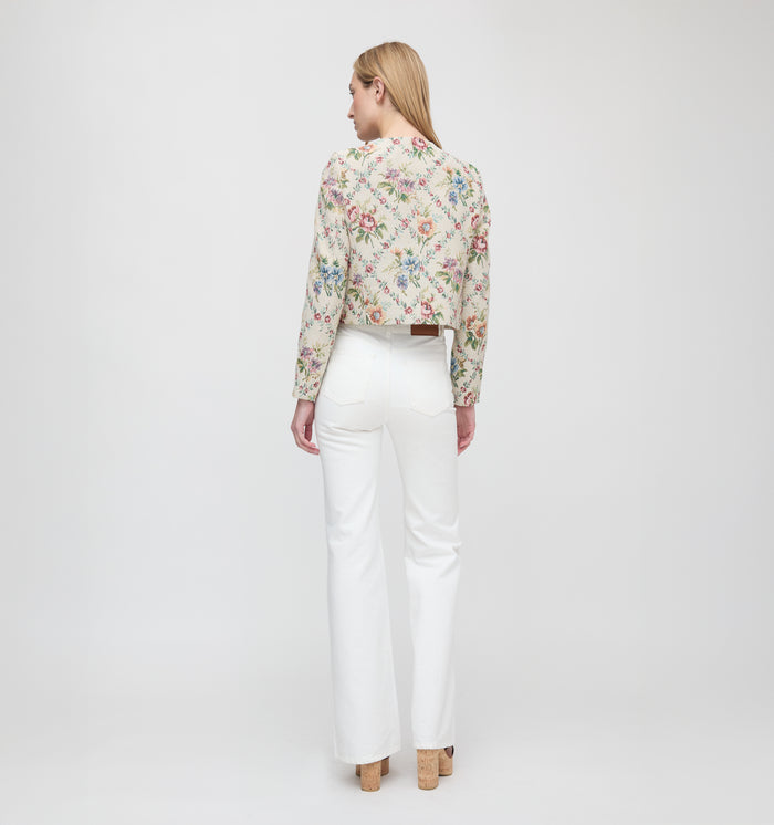 The Virginia Jacket - Tapestry Trellis Brocade