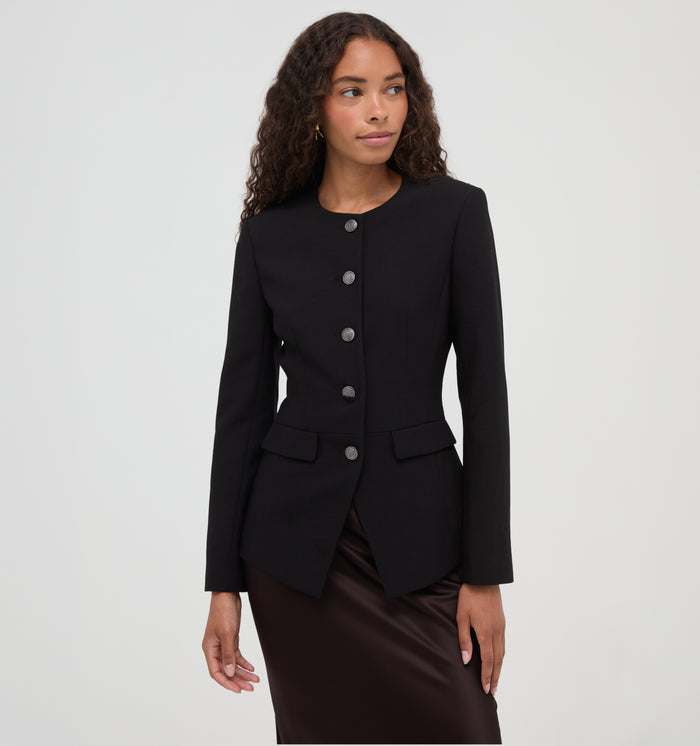 The Warby Jacket -  Black