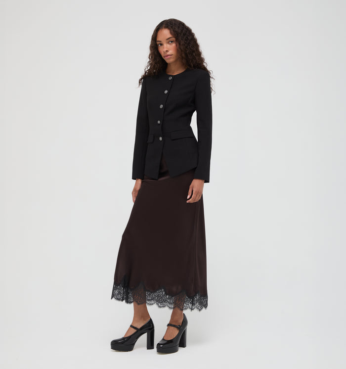 The Warby Jacket -  Black