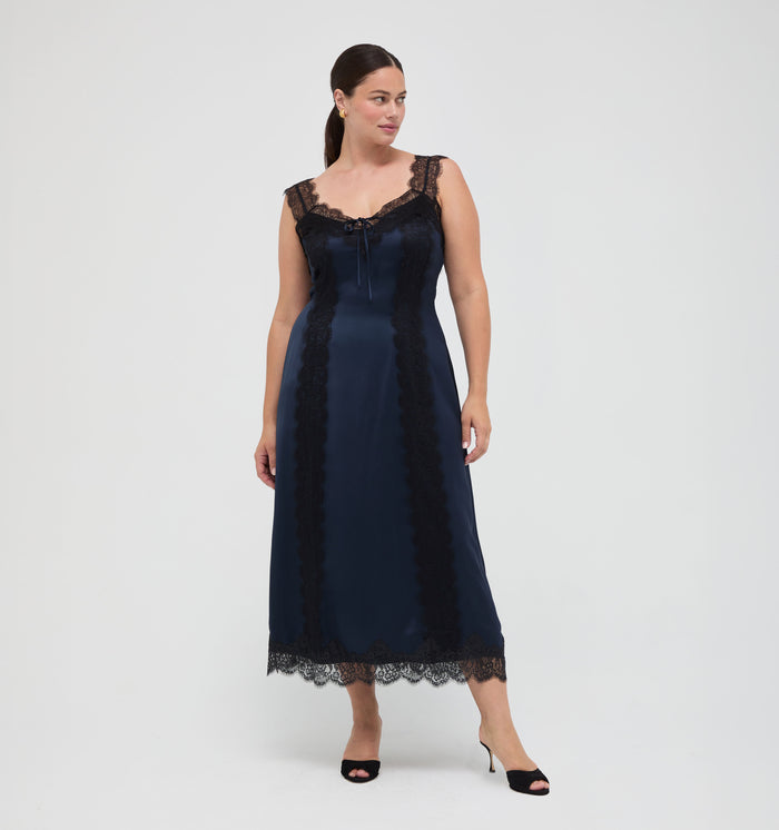 The Winsome Dress - Midnight Navy