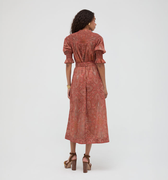 The Zinnia Maxi Dress -  Cypress Paisley