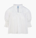 The Zinnia Top -  White