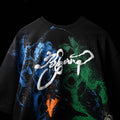 THRU THE MIST  Premium Black T-SHIRT