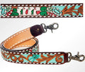 Tooled Leather Straps