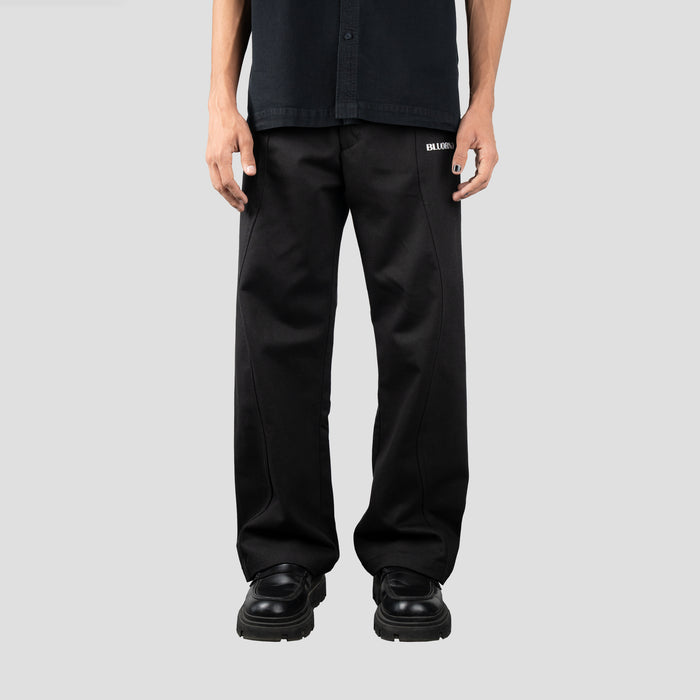 Wavy Black Pants