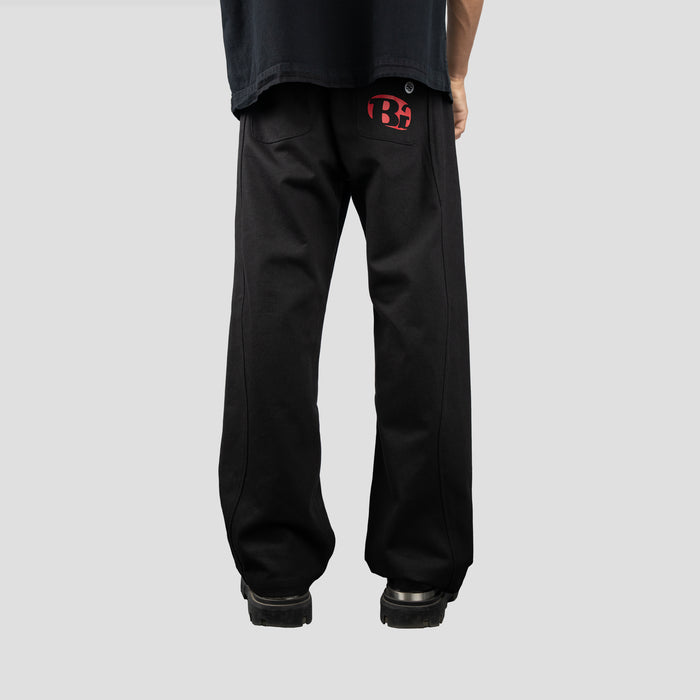 Wavy Black Pants