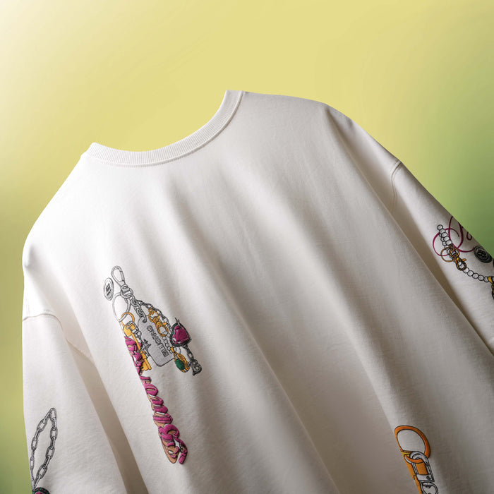 White Birds and Bling Premium Oversized T-shirt