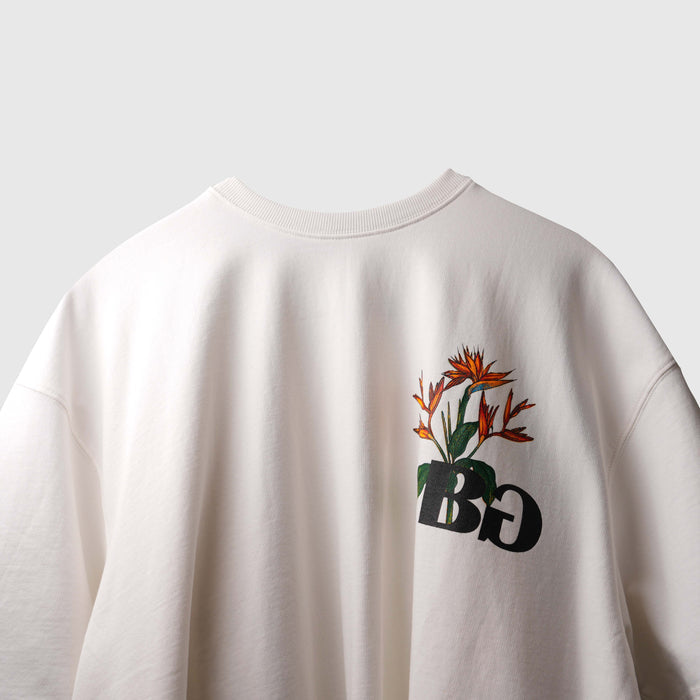 White Bird Of Paradise T-Shirt | Oversized Streetwear T-Shirt