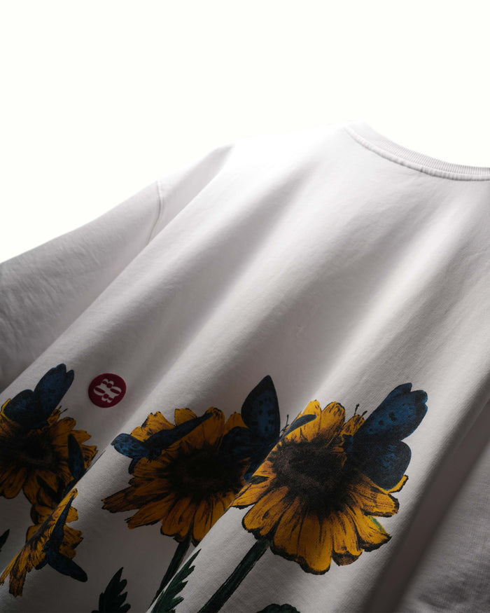 White Meadow Oversized T-Shirt