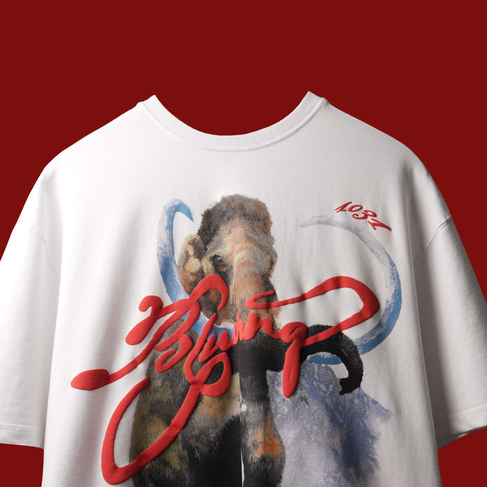 White Mammoth T-Shirt