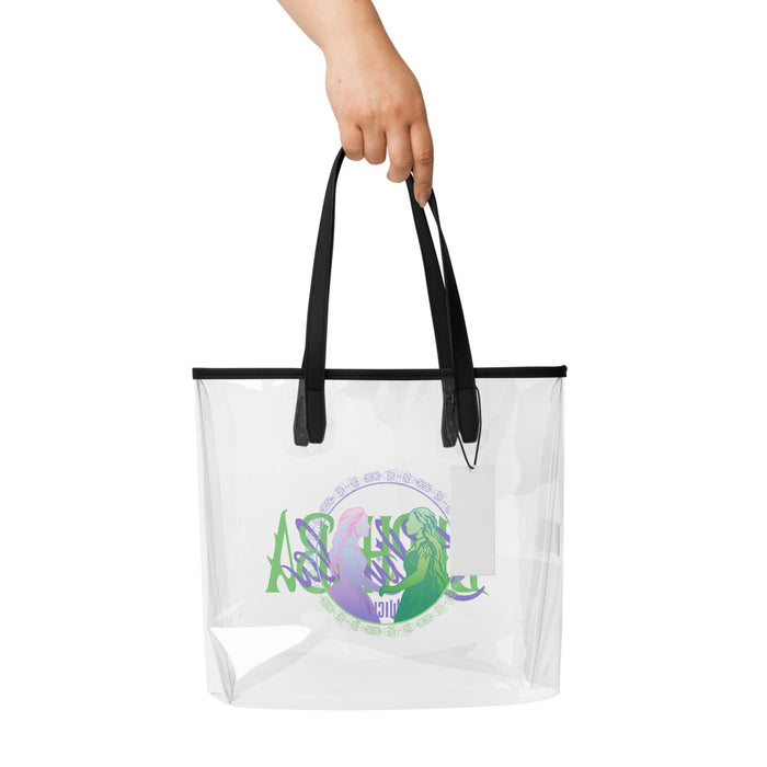 Wicked Clear Tote Bag lifestyle angle