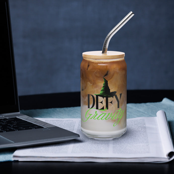 Product shot displaying the Wicked glassware alongside its coordinating straw and lid