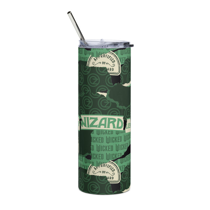 Black 20 oz Wicked tumbler glossy finish