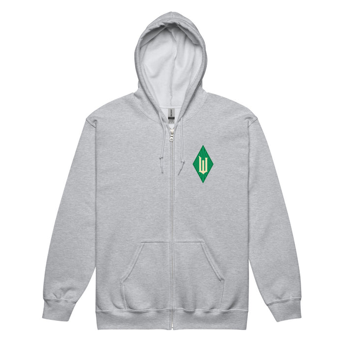 Wicked For Good Wicked Witch Zip Up Hoodie back view