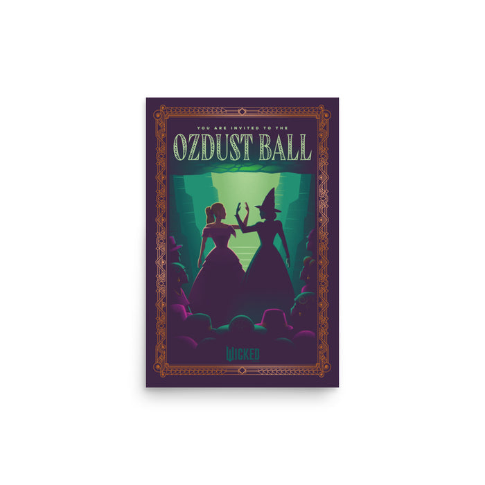 Wicked Ozdust Ballroom vintage inspired poster wall art