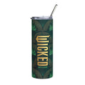 White 20 oz stainless steel Wicked tumbler with a glossy finish, shown upright against a clean background