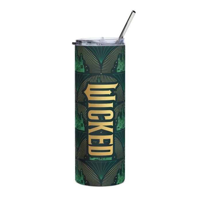White 20 oz stainless steel Wicked tumbler with a glossy finish, shown upright against a clean background