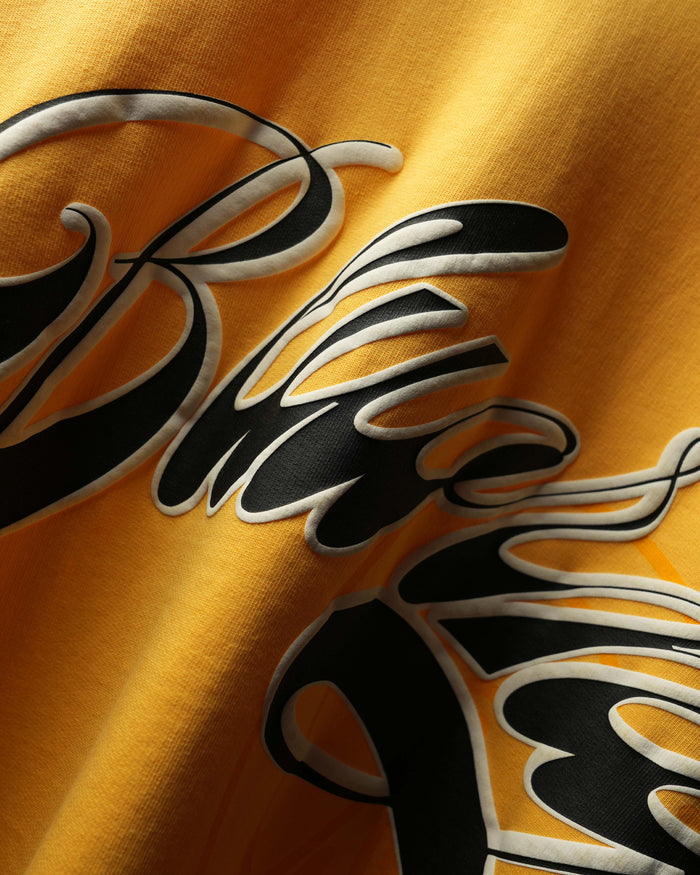 Yellow Oversized Graphic T-Shirt
