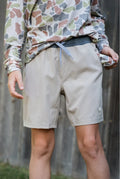 Youth Athletic Short - Khaki - Driftwood Camo